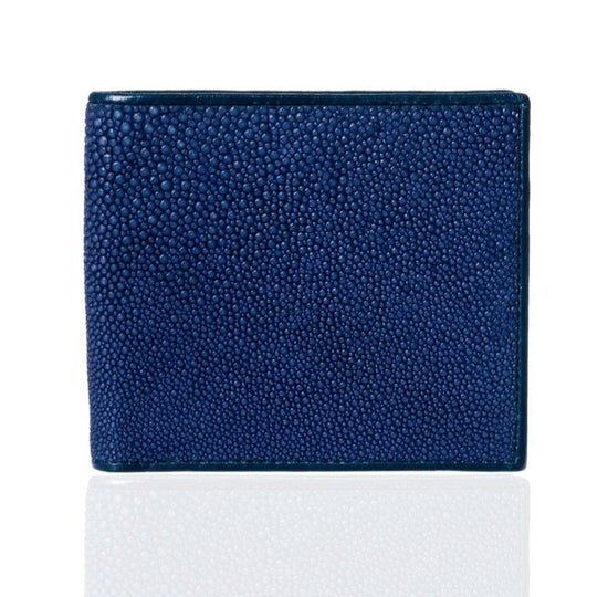 Blue Stingray Leather Wallet