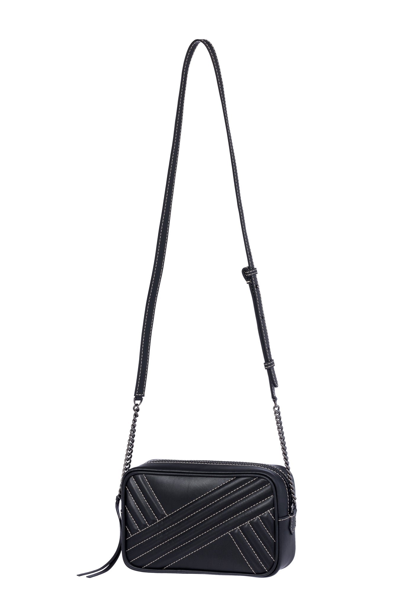 Handbag in Black Leather