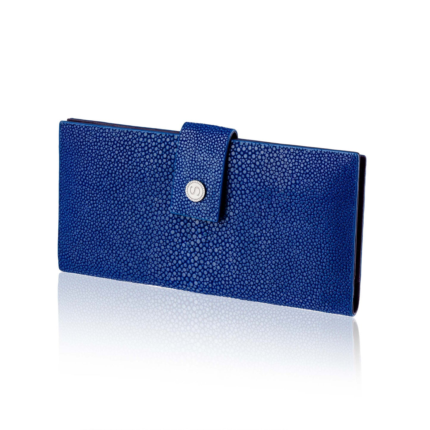 Blue Stingray Leather Wallet
