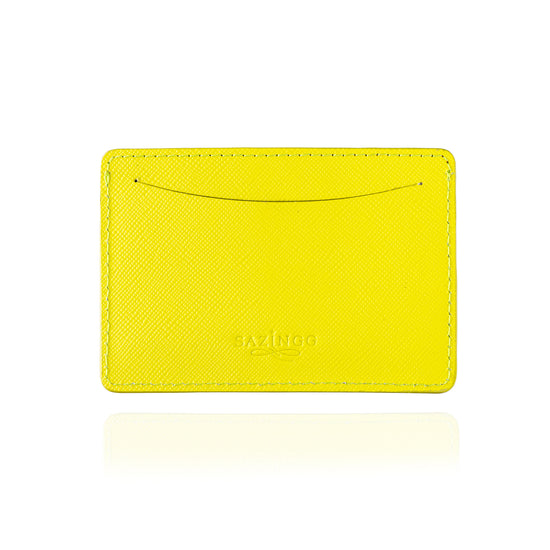 Credit Card Pouch in Highlighter Yellow