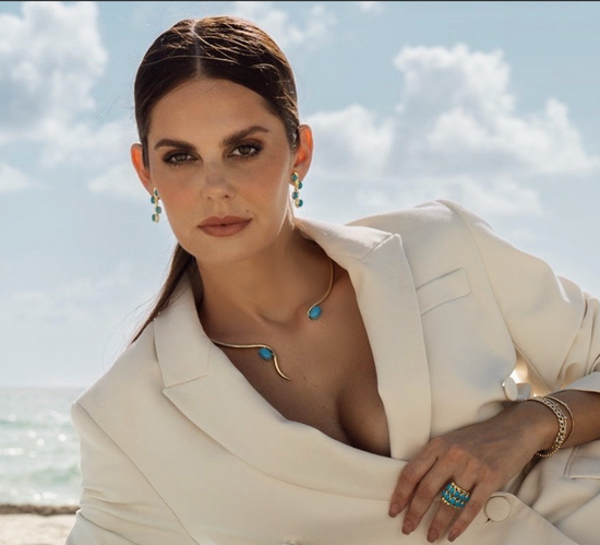 Load image into Gallery viewer, 925 Silver Caramelo Earrings with Turquoise

