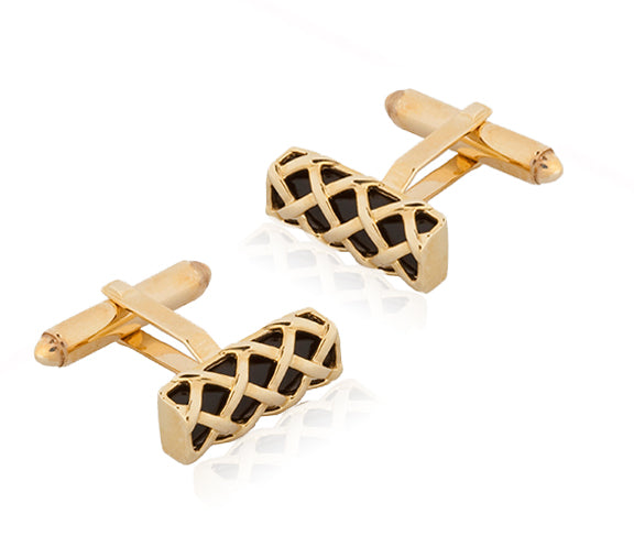 Yellow Gold Cufflinks