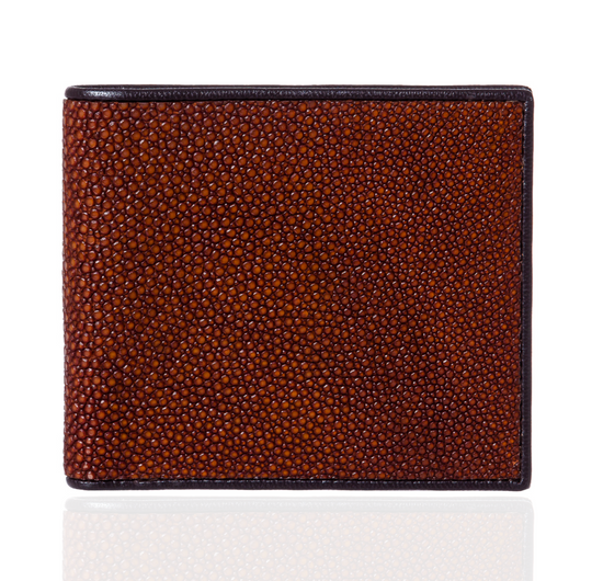Brown Stingray Leather Wallet