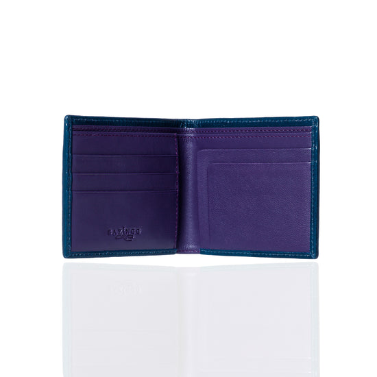 Blue Stingray Leather Wallet