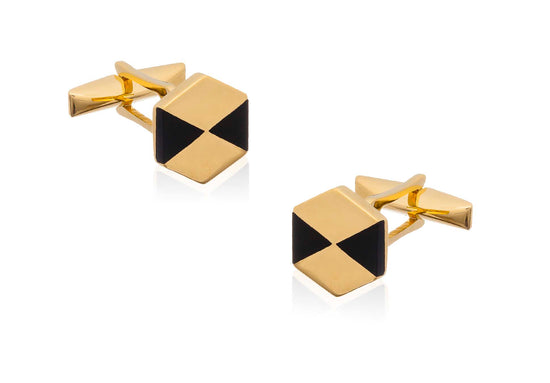Load image into Gallery viewer, 925 Silver Cufflinks with Malachite
