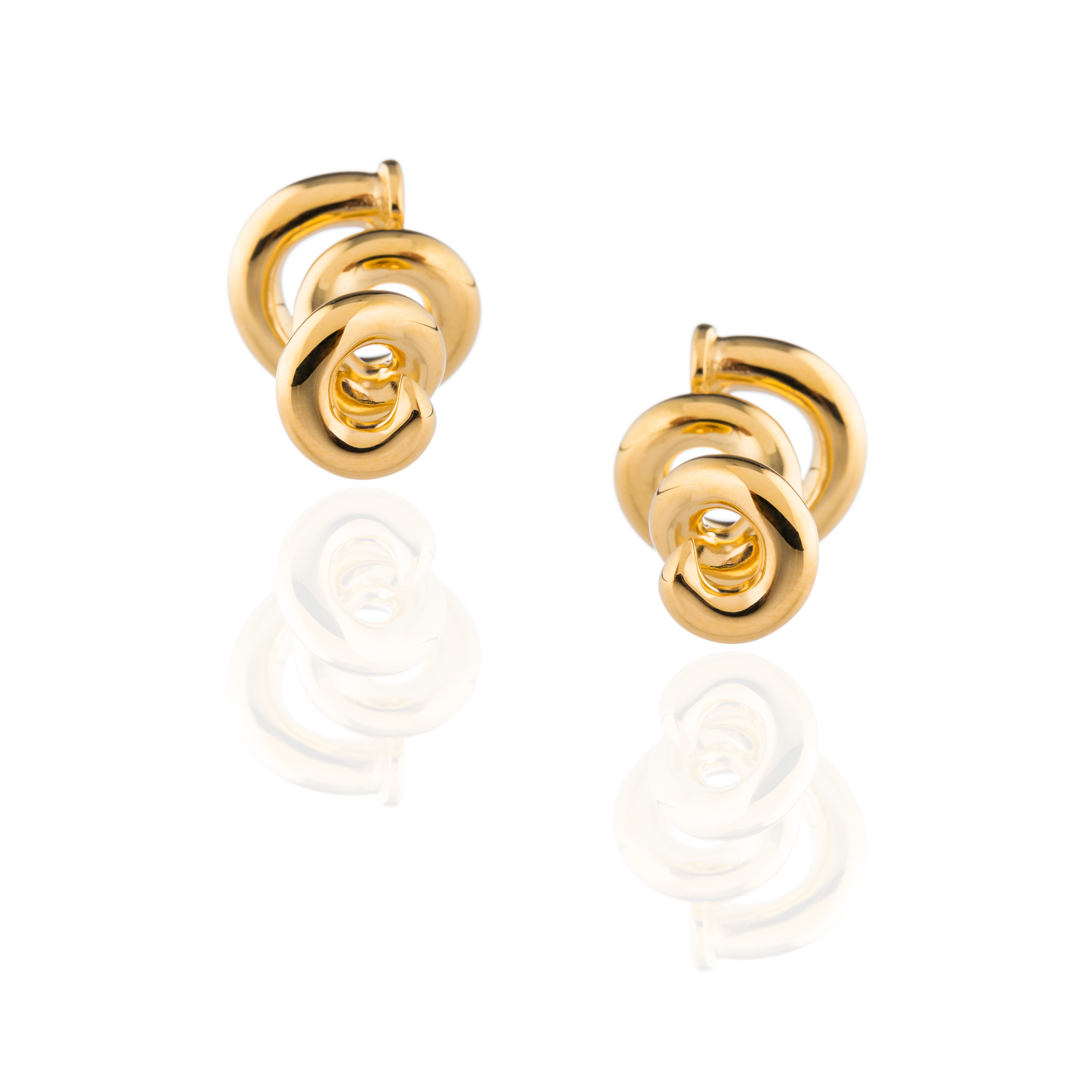925 Silver Twisted Nail Cufflinks