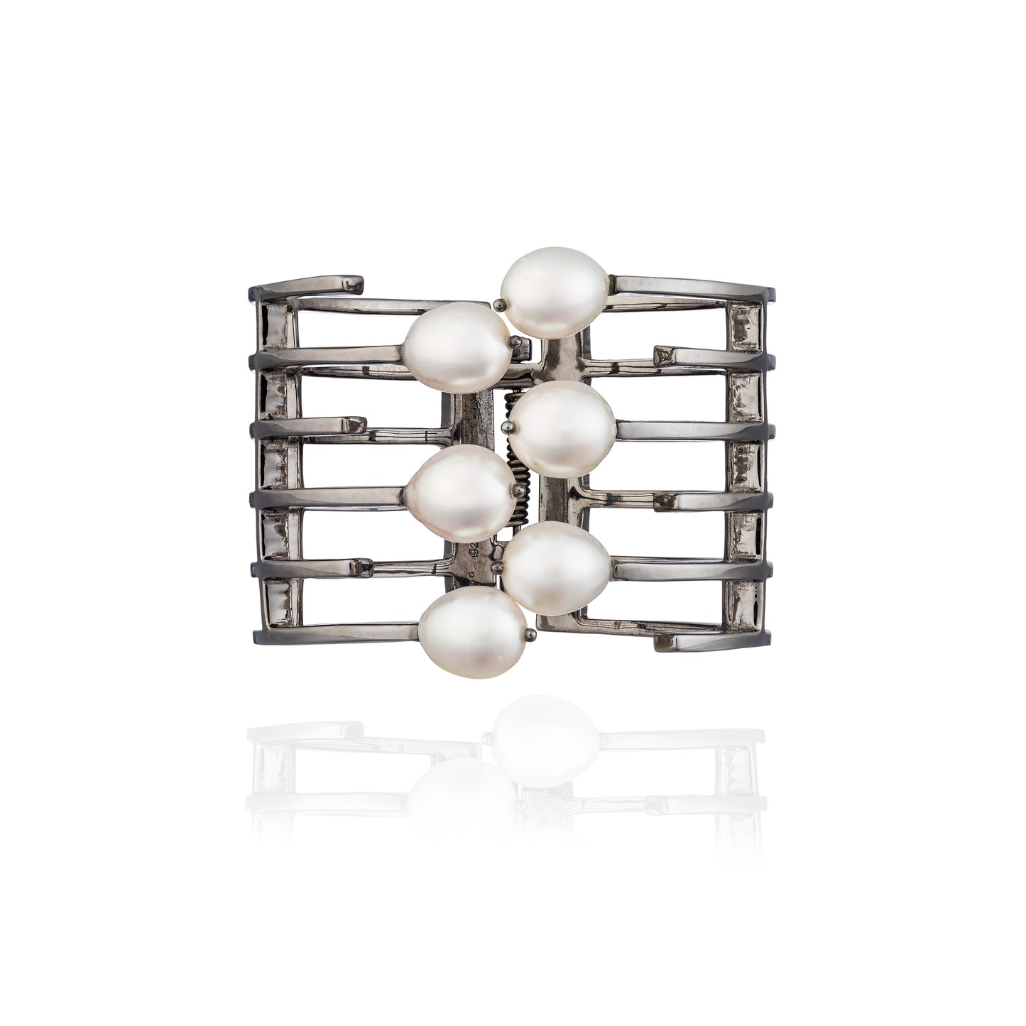 Load image into Gallery viewer, 925 Silver Bracelet with Freshwater Pearls
