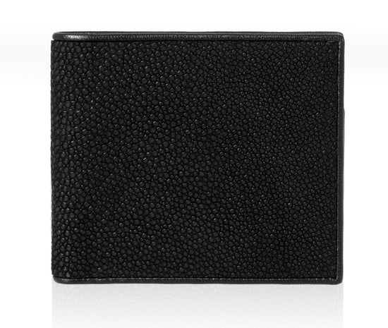 Black Stingray Leather Wallet