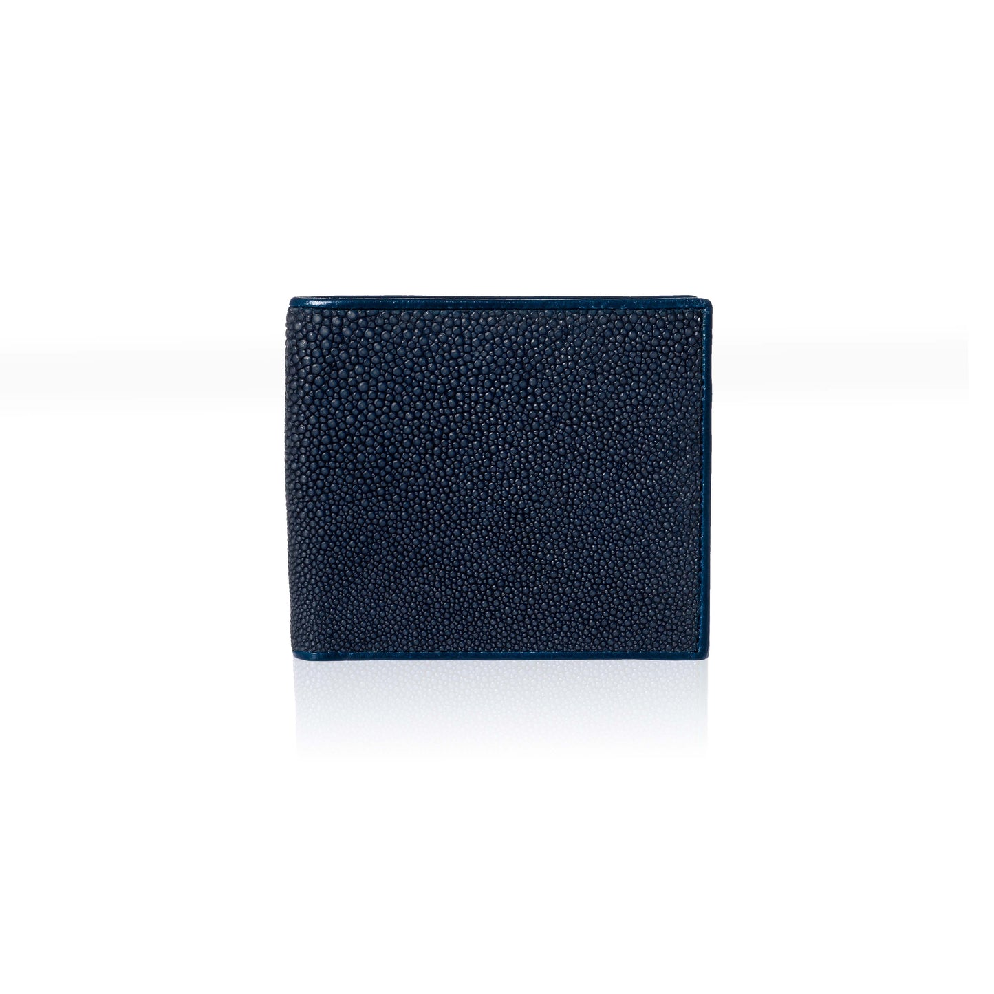 Blue and Brown Stingray Leather Wallet – Sazingg