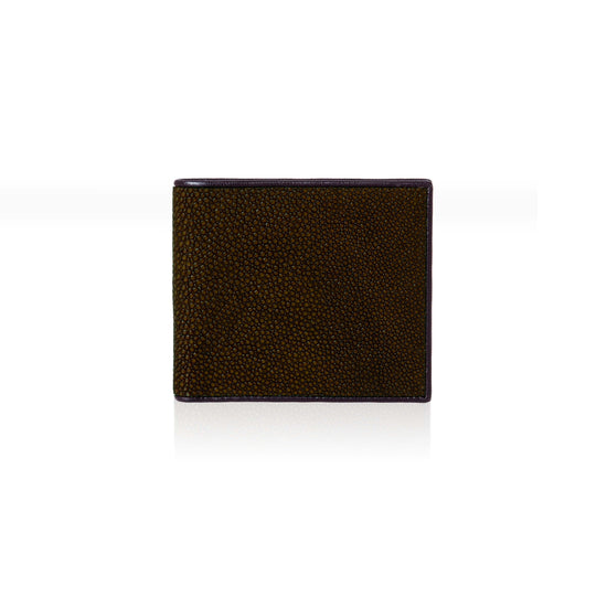 Black Stingray Leather Wallet