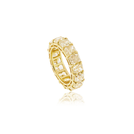 Yellow Diamond Eternity Ring