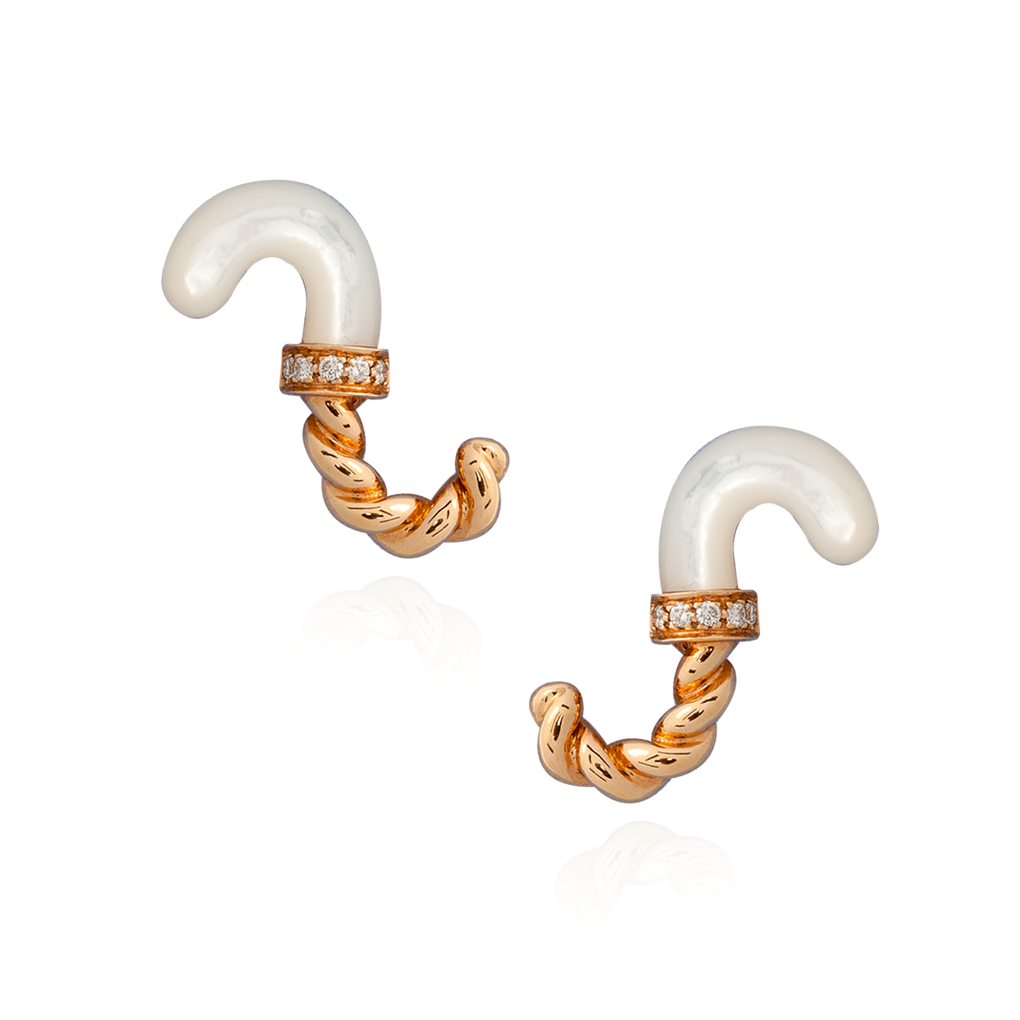 18K Rose Gold Cufflinks