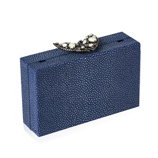 Blue Stingray Butterfly Purse