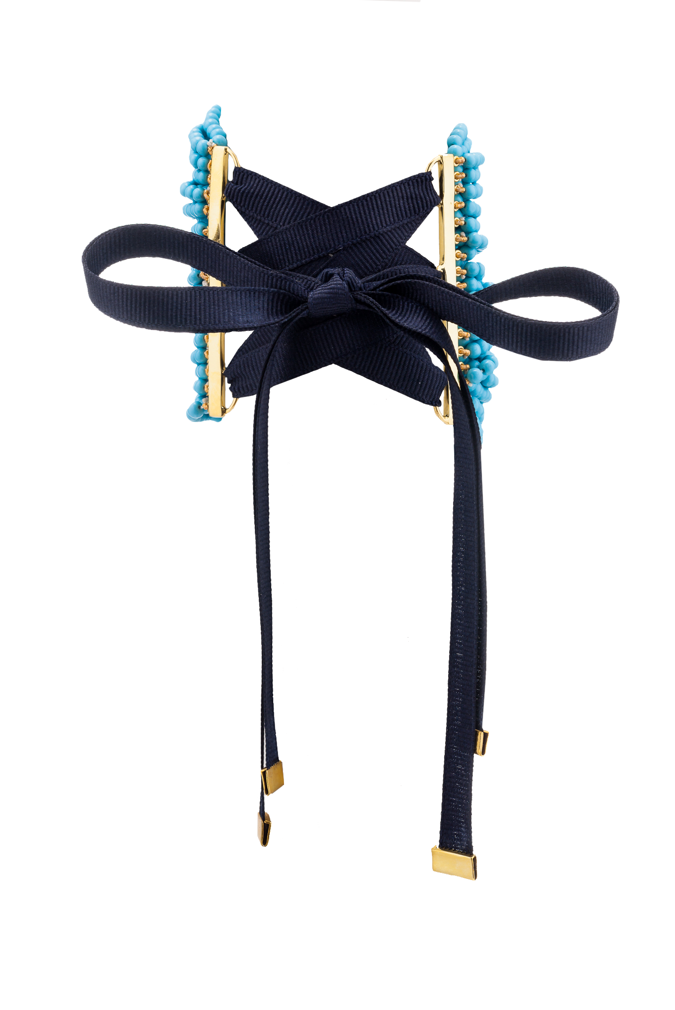 925 Silver Gold Plated Zinta Bracelet with Blue Sapphire