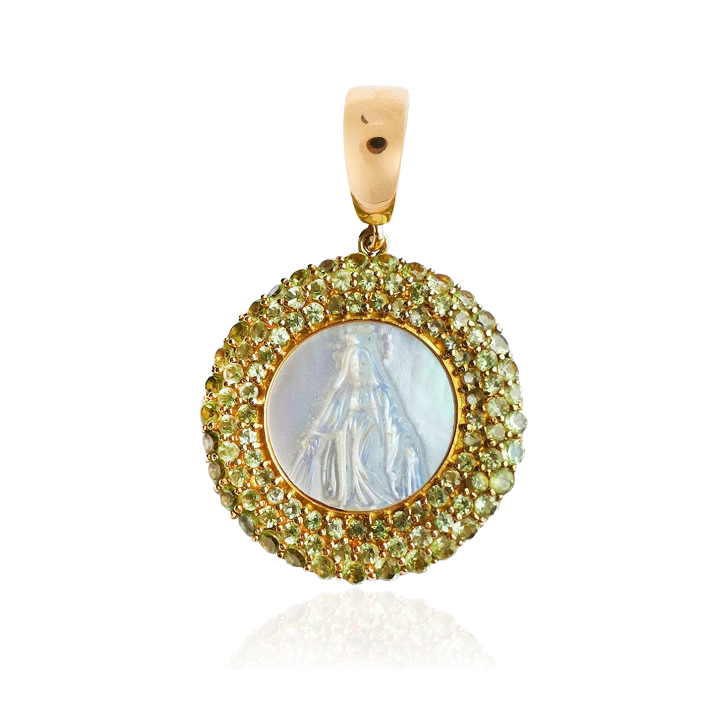 18K Gold Medal of Our Lady Grace