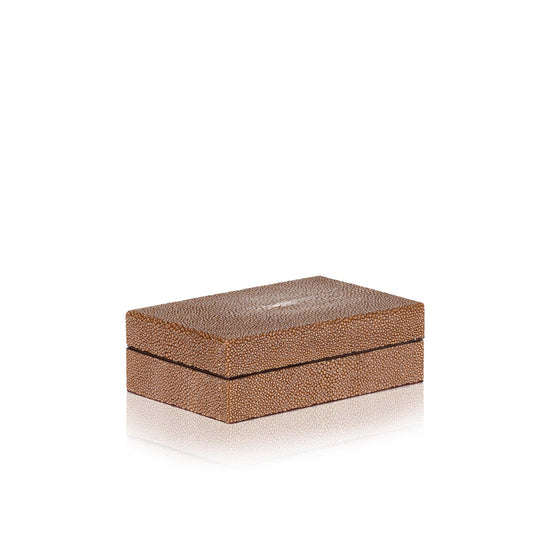 Load image into Gallery viewer, Small Box in Black Stingray Leather
