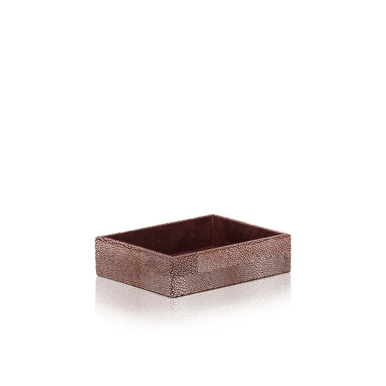Load image into Gallery viewer, Small Tray in Black Stingray Leather

