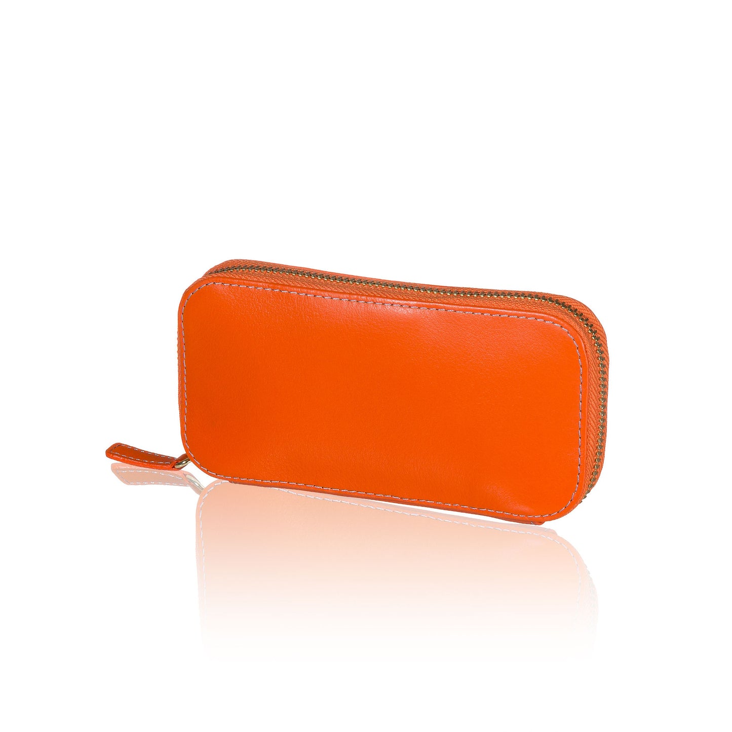 Orange Travel Jewelry Pouch – Sazingg