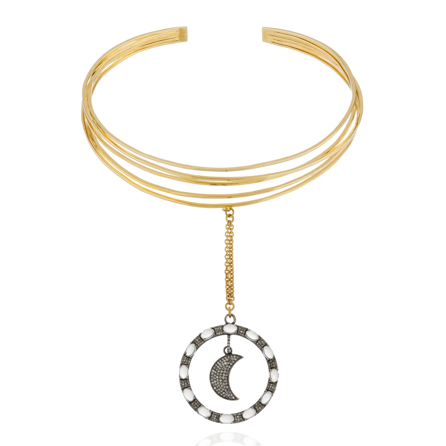 Choker, Minimal Chic, Choker Necklace ,handmade ,gold, Gold Plating  24k,silver 925 Wire Open Cuff Choker Collar Necklace - Etsy
