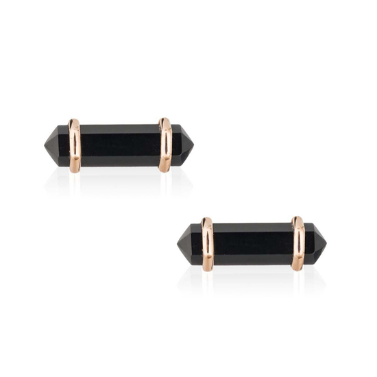 925 Silver Cufflinks with Onyx