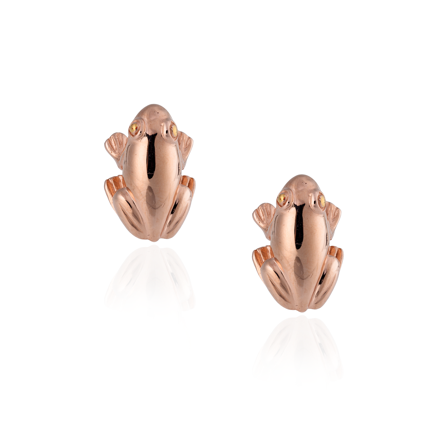 925 Silver Frog Cufflinks