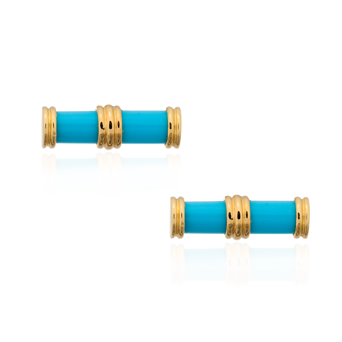 925 Silver Cufflinks with Turquoise