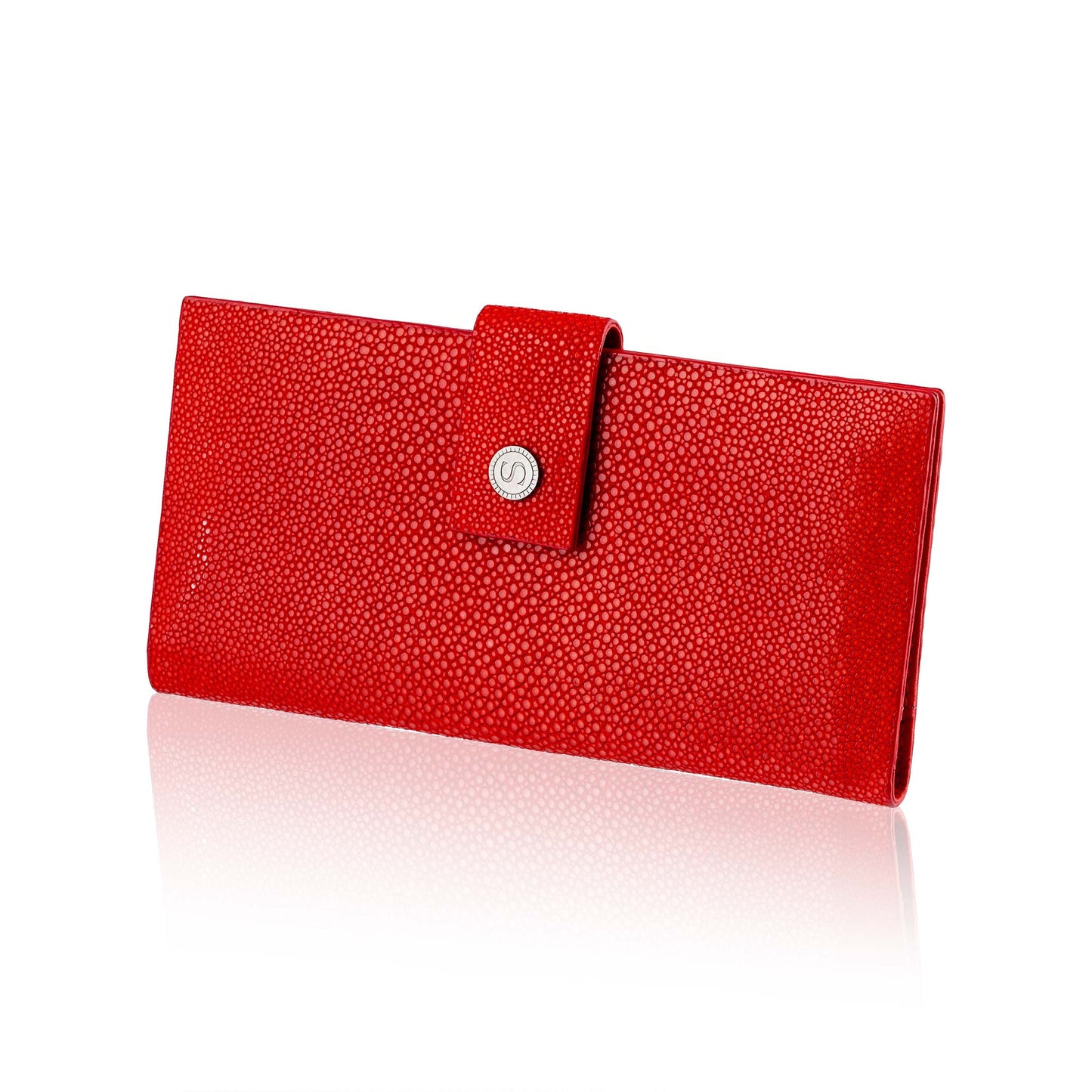 Load image into Gallery viewer, Red Stingray Leather Wallet
